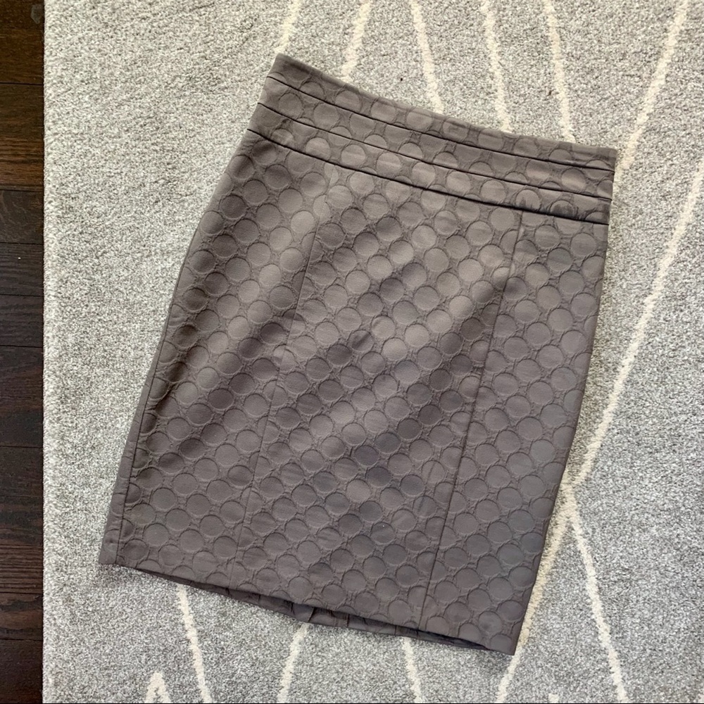 H&M Grey Circle Pencil Skirt